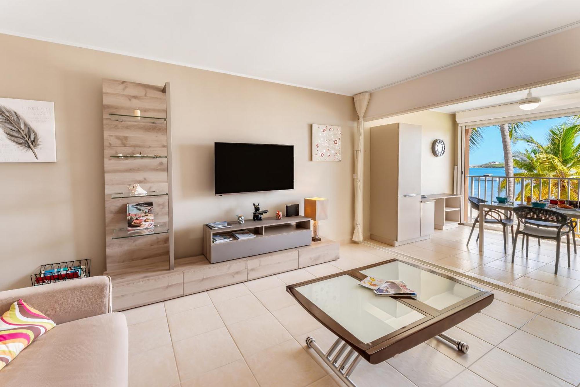 Vue Imprenable Sur Le Lagon, Appartement 1Ch 4P Baie Nettle Buitenkant foto