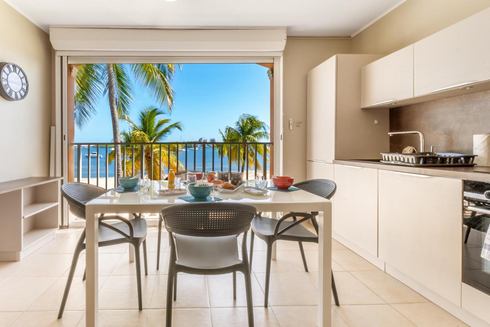Vue Imprenable Sur Le Lagon, Appartement 1Ch 4P Baie Nettle Buitenkant foto