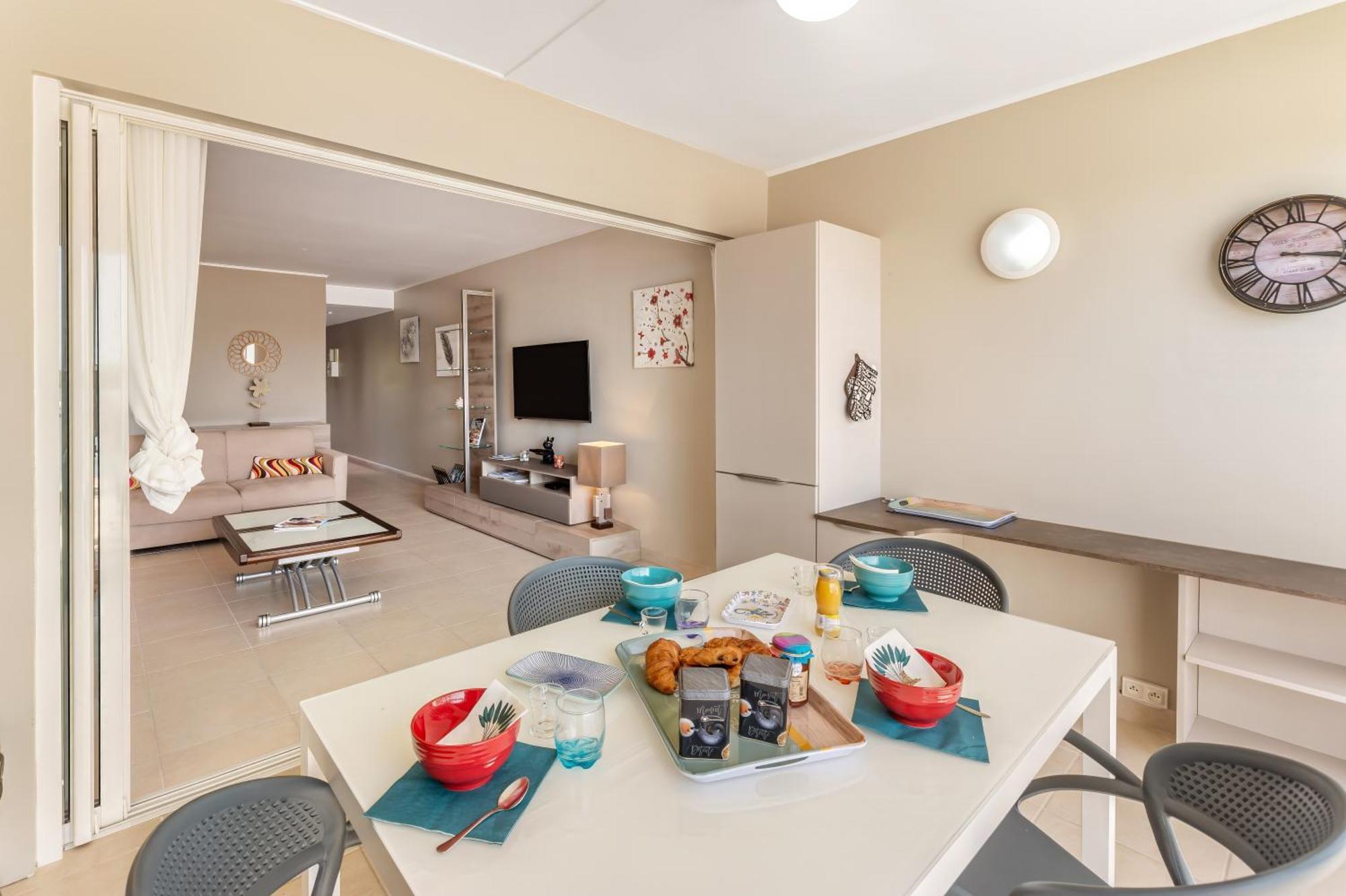Vue Imprenable Sur Le Lagon, Appartement 1Ch 4P Baie Nettle Buitenkant foto